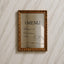 Moda Collection Decal Wedding Menu Sign