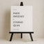 Moda Collection Gatorboard Wedding Welcome Sign