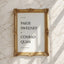 Moda Collection Poster Wedding Welcome Sign