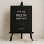 Moda Collection Gatorboard Wedding Welcome Sign