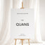Moda Collection Gatorboard Wedding Welcome Sign