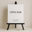 Moda Collection Gatorboard Wedding Bar & Drinks Sign