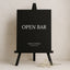 Moda Collection Gatorboard Wedding Bar & Drinks Sign