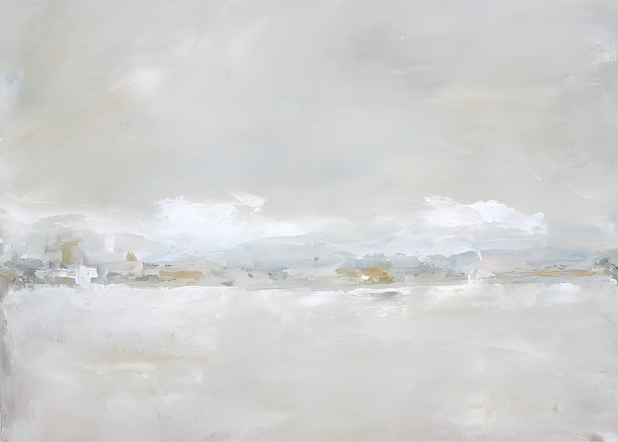 Quiet Horizon Abstract, abstract wall art print