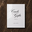 Reina Collection Acrylic Wedding Cards & Gifts Sign