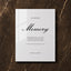 Reina Collection Acrylic Wedding In Loving Memory Sign