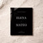 Reina Collection Acrylic Wedding Welcome Sign