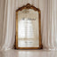Reina Collection Decal Wedding Order of Events Sign
