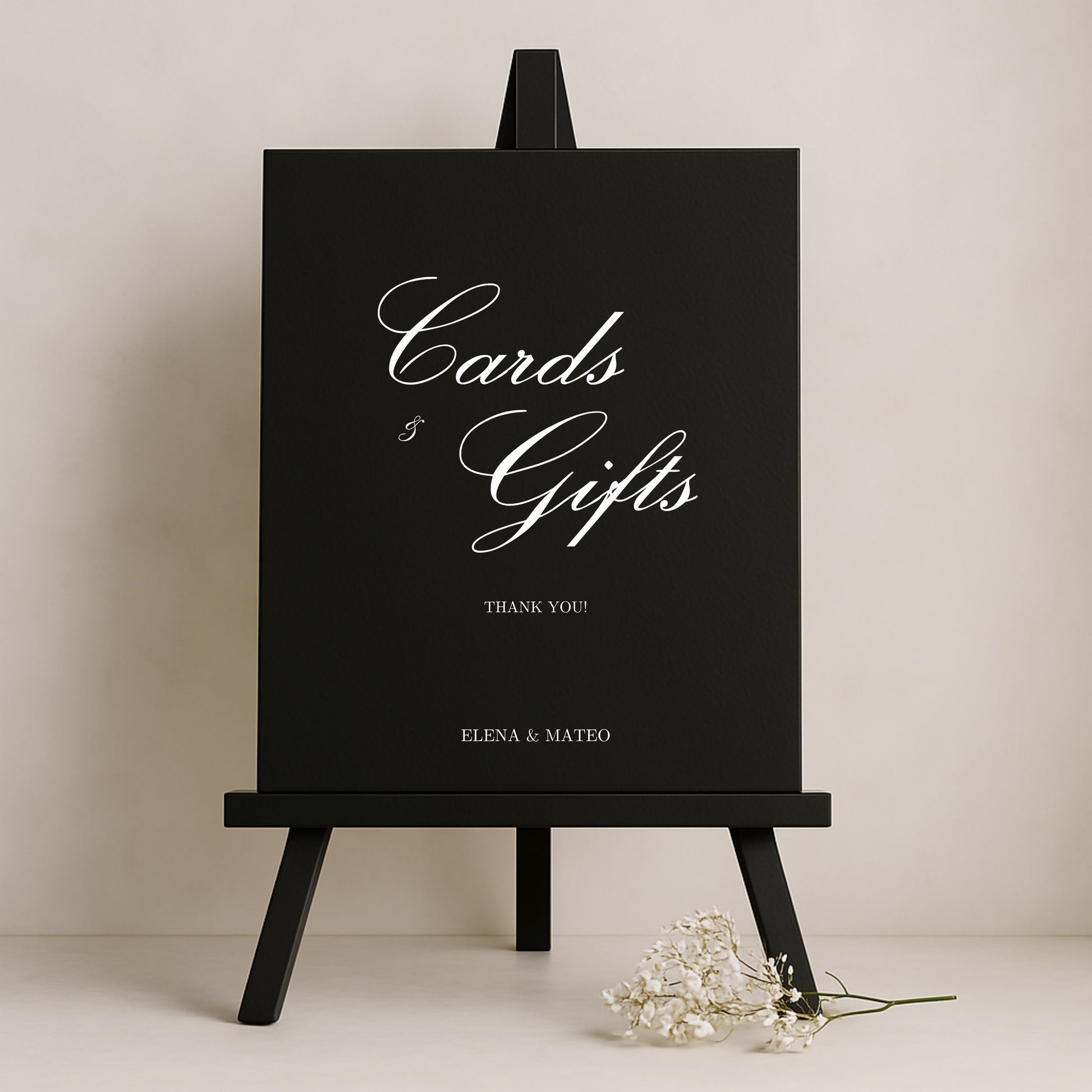 Reina Collection Gatorboard Wedding Cards & Gifts Sign
