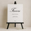 Reina Collection Gatorboard Wedding Party Favors Sign