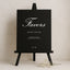 Reina Collection Gatorboard Wedding Party Favors Sign