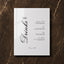 Reina Collection Acrylic Wedding Bar & Drinks Sign