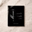 Reina Collection Acrylic Wedding Menu Sign