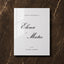 Reina Collection Acrylic Wedding Welcome Sign