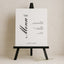 Reina Collection Gatorboard Wedding Menu Sign