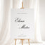 Reina Collection Gatorboard Wedding Welcome Sign