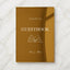 Reina Collection Gold Mirror Wedding Guestbook Sign