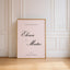 Reina Collection Poster Wedding Welcome Sign