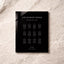 Reina Collection Acrylic Wedding Seating Chart Sign
