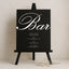 Reina Collection Gatorboard Wedding Bar & Drinks Sign