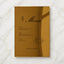 Reina Collection Gold Mirror Wedding Menu Sign