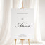 Reina Collection Gatorboard Wedding Welcome Sign