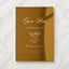 Reina Collection Gold Mirror Wedding Bar & Drinks Sign