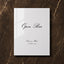 Reina Collection Acrylic Wedding Bar & Drinks Sign