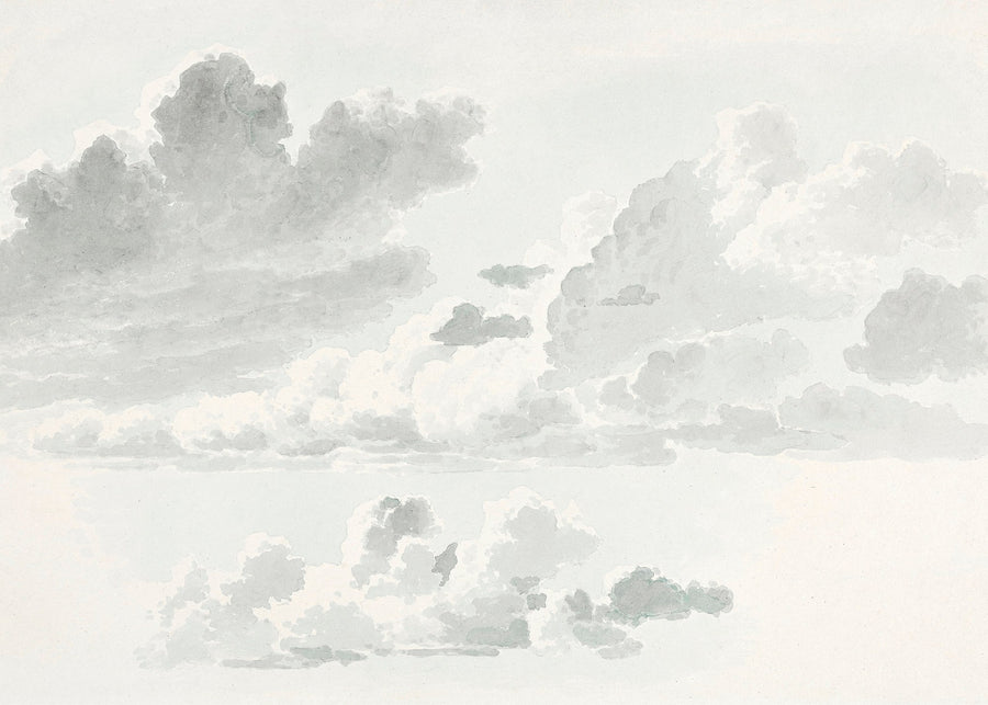 Soft Cloud Study, modern wall art print