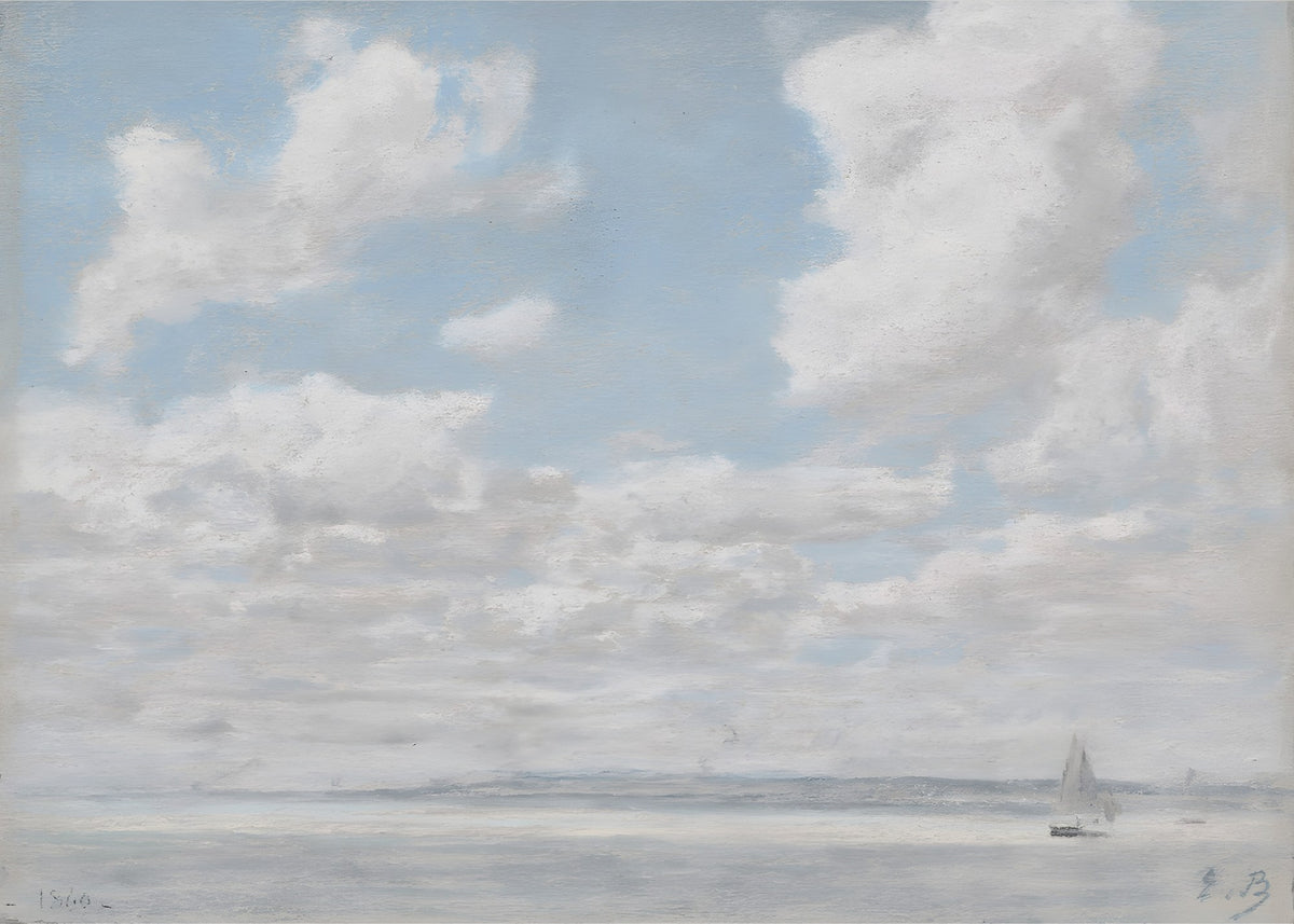 Summer Sky, modern wall art print