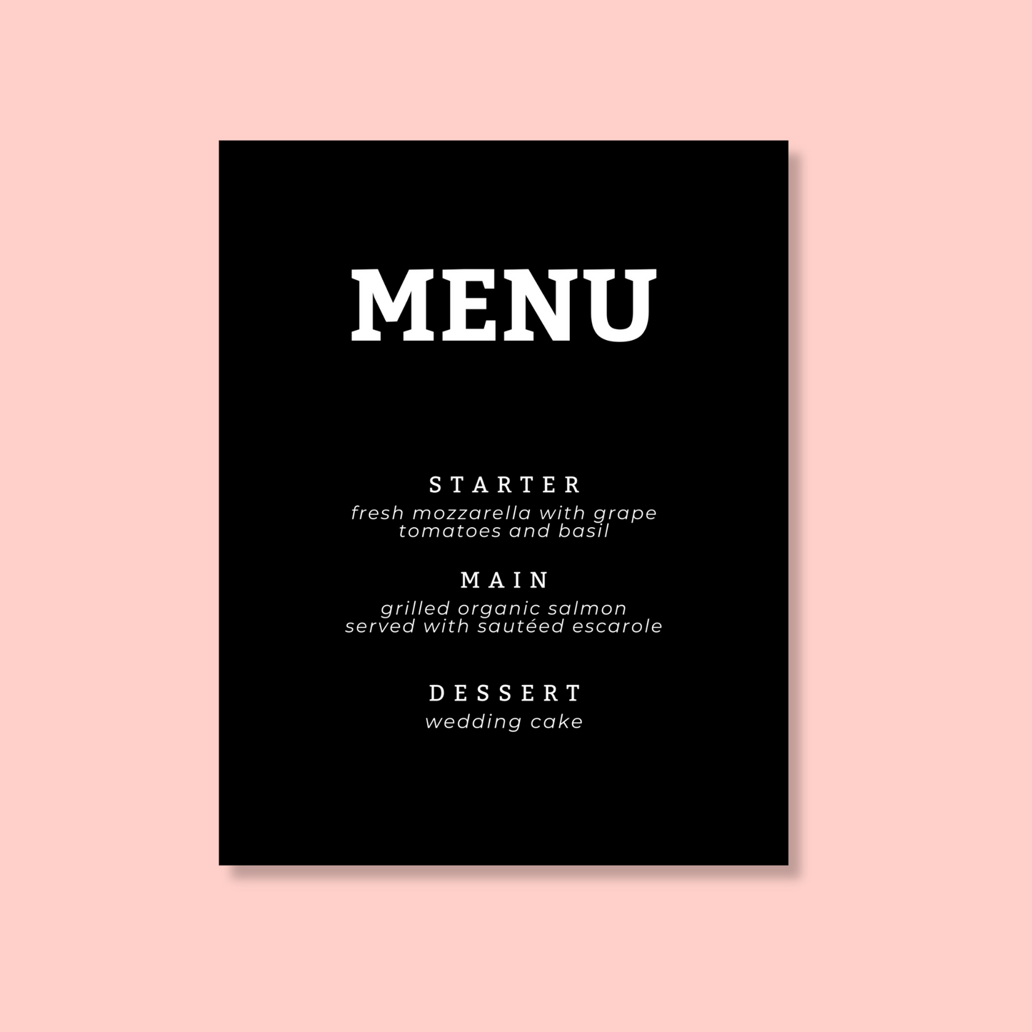 Bitter | Menu