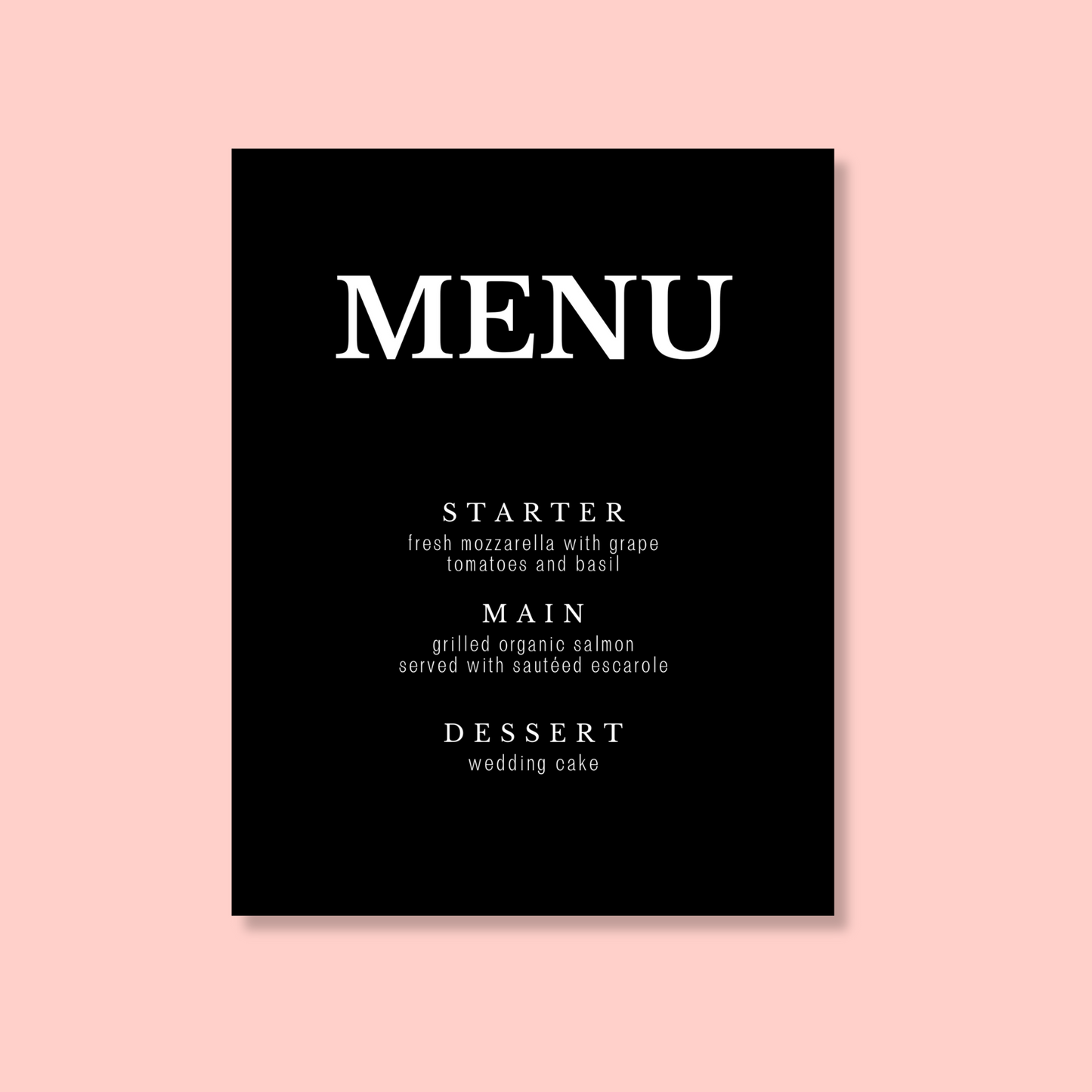 Brendon | Menu