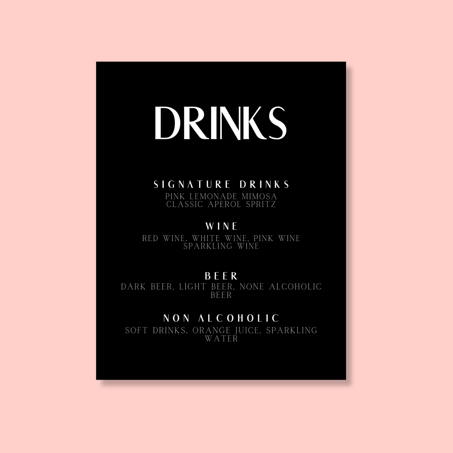 Abiah | Drinks