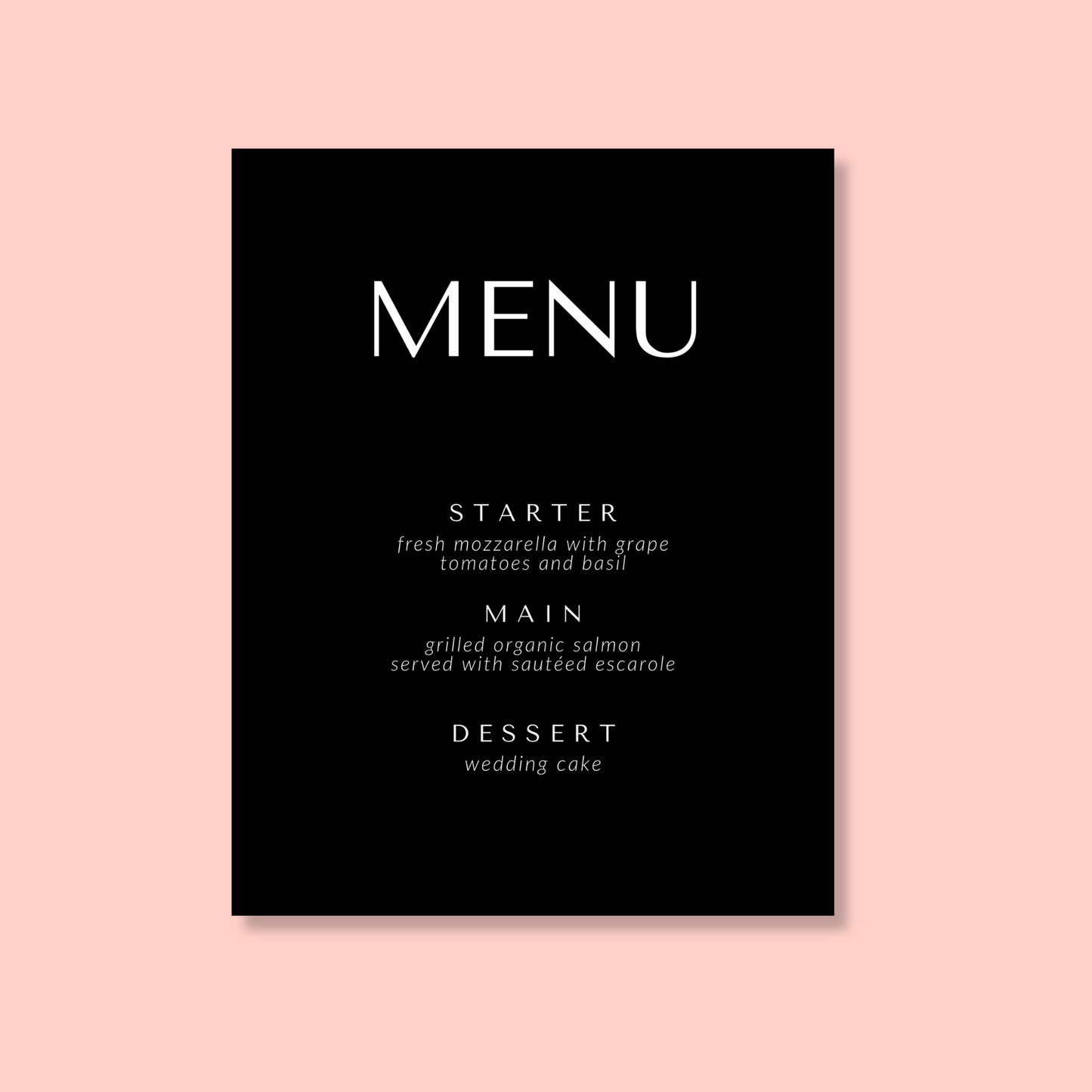 Tenor | Menu