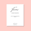 Bodoni | Party Favor