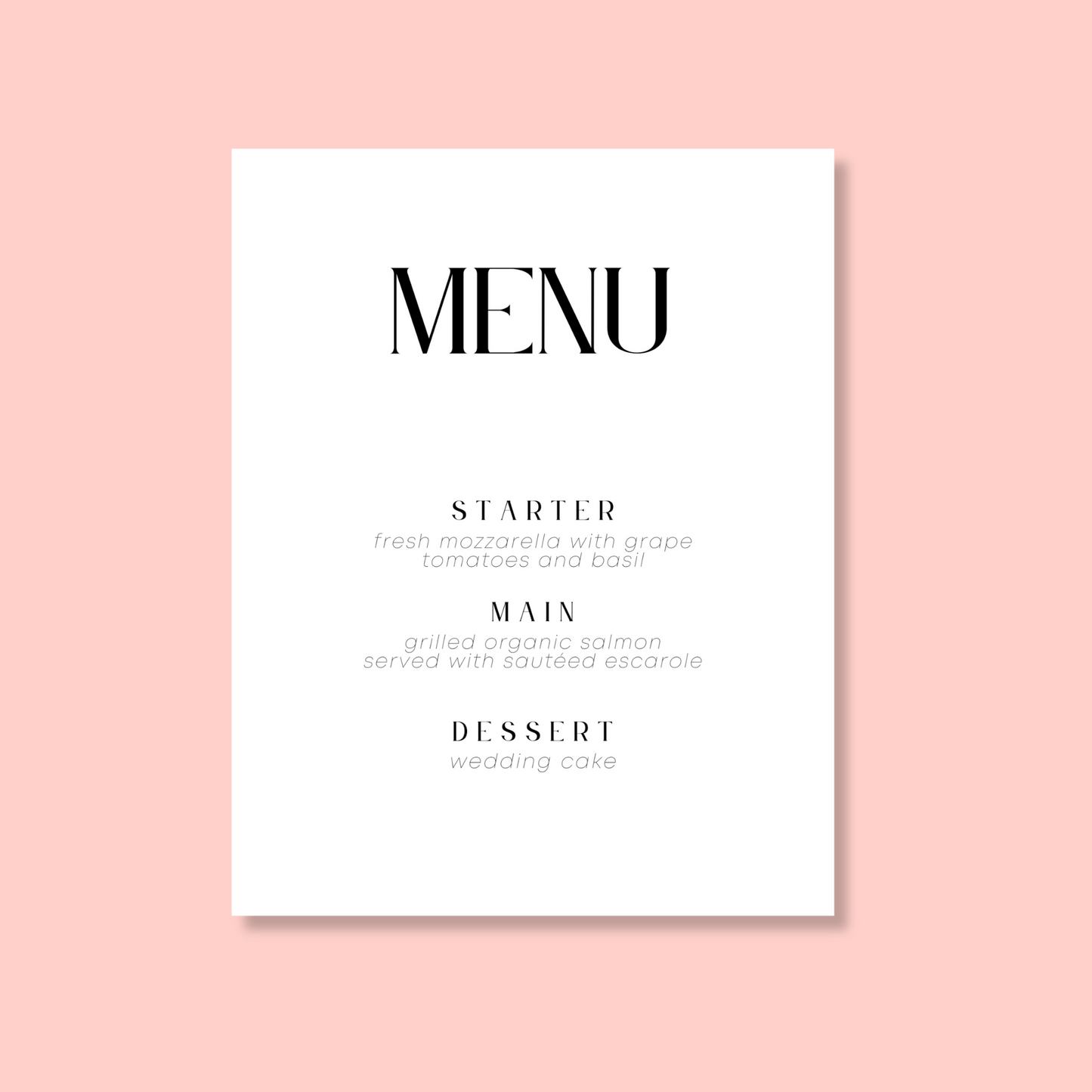 Jour | Menu