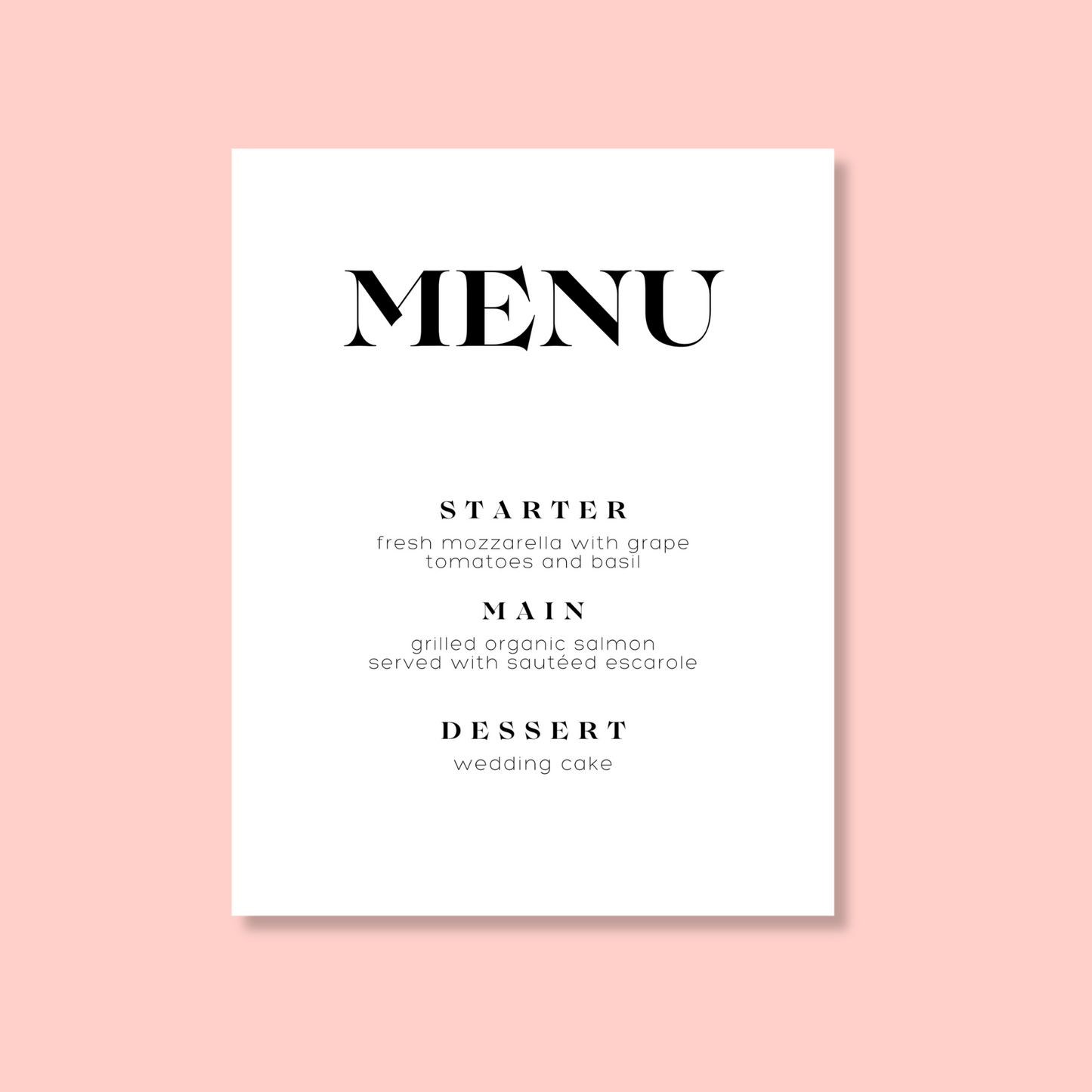 Lovelace | Menu