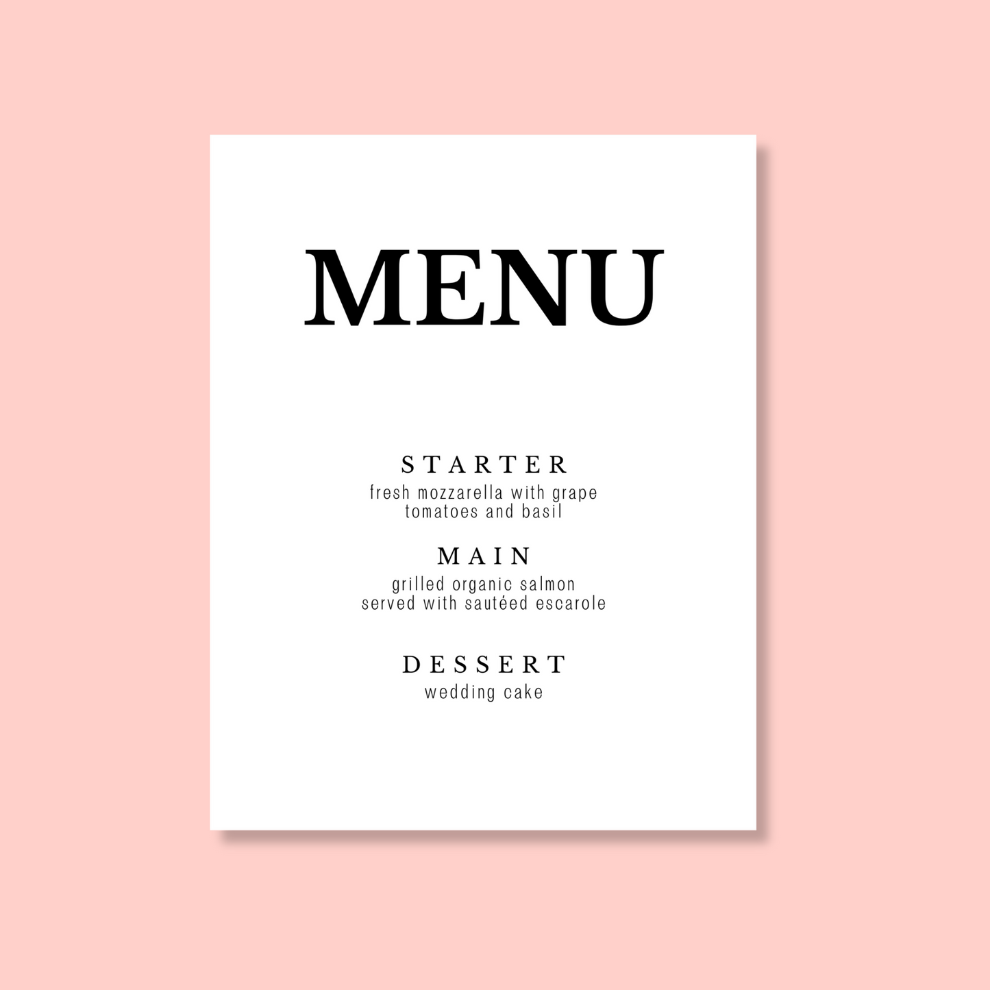 Brendon | Menu