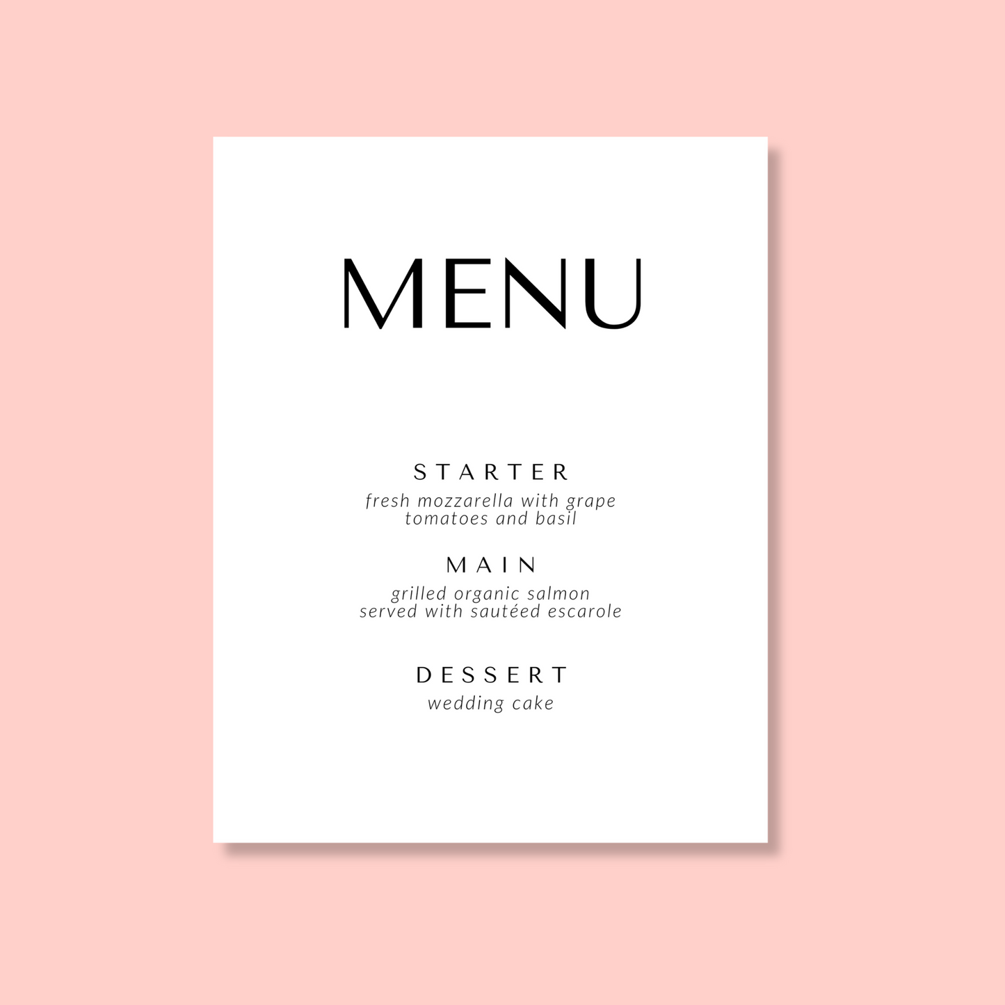 Tenor | Menu