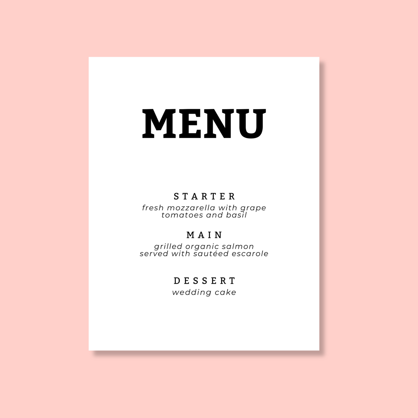 Bitter | Menu