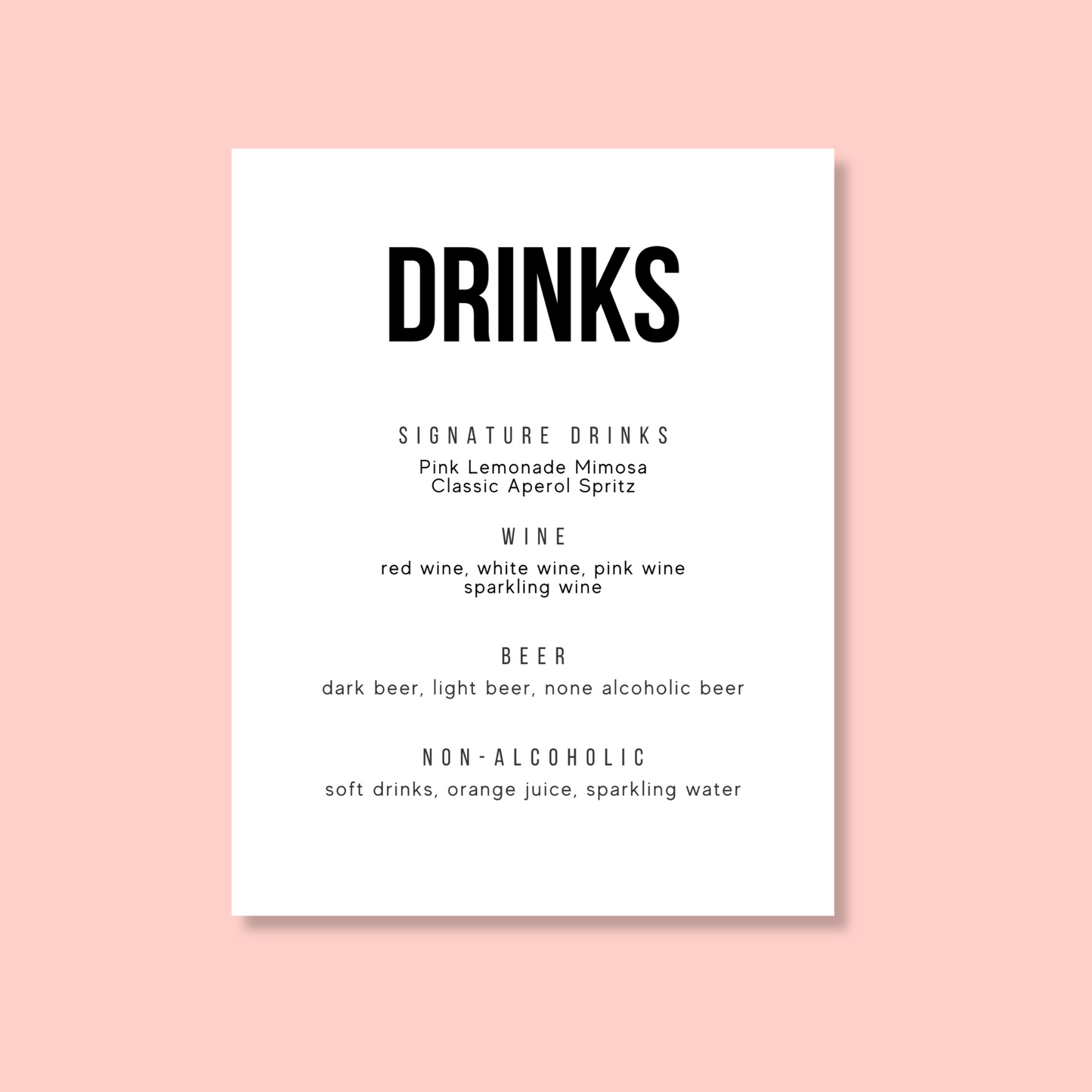 Evolve | Drinks