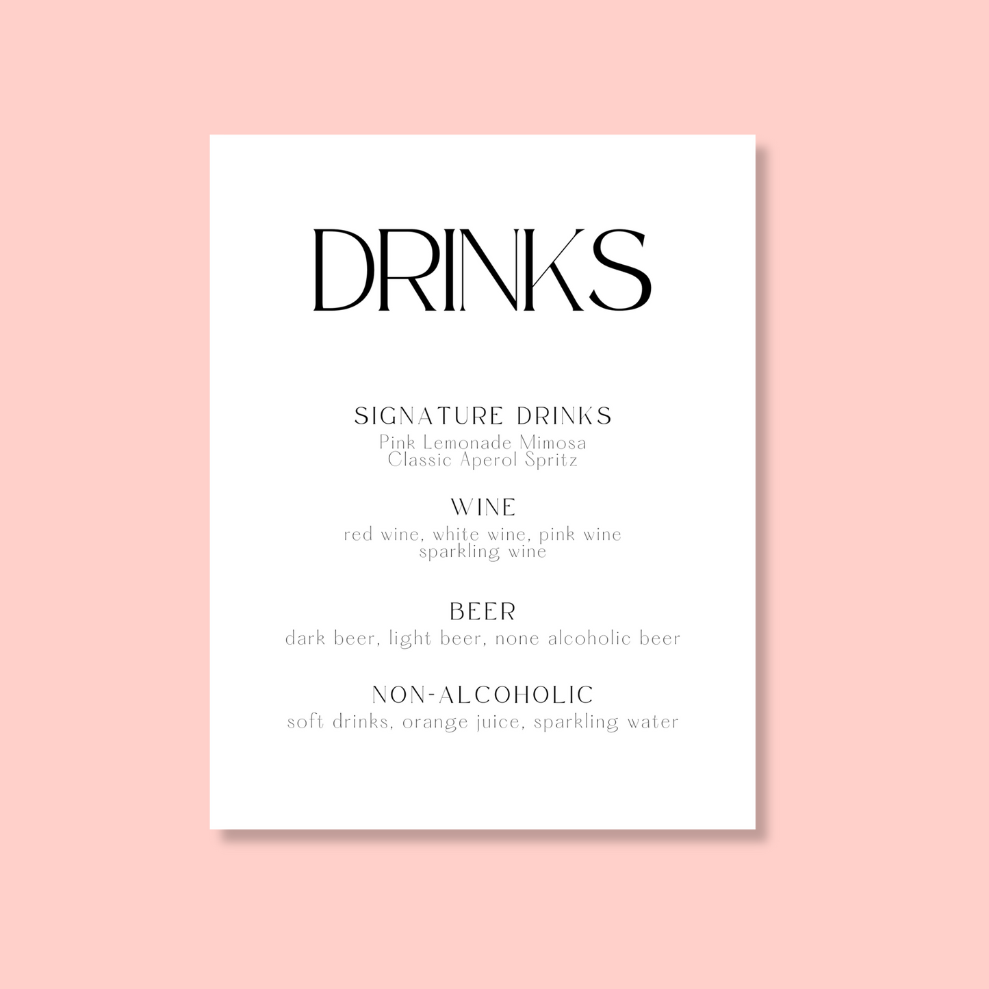 Safira | Drinks