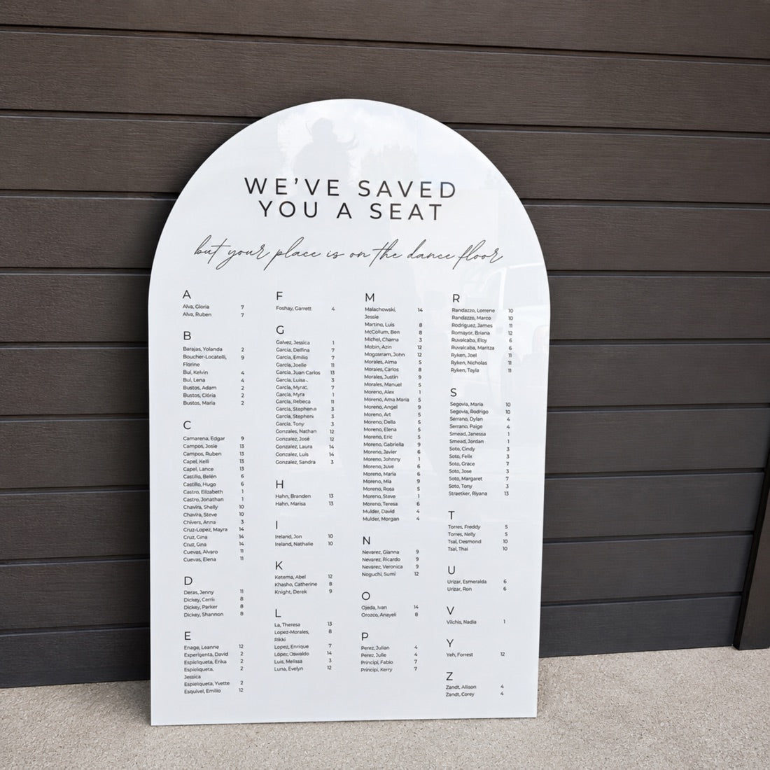 Gathurr wedding signage