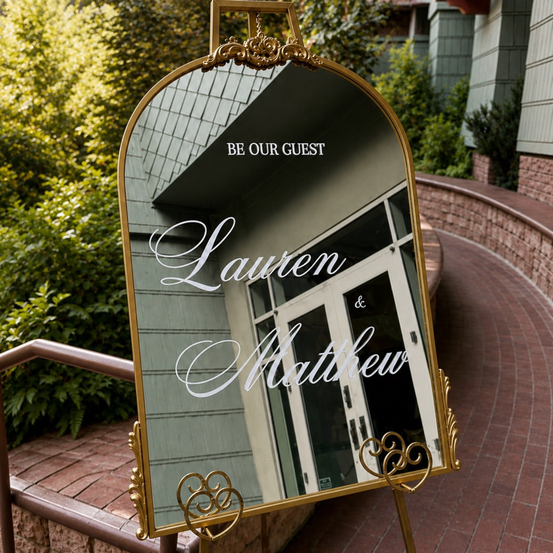 Gathurr wedding signage