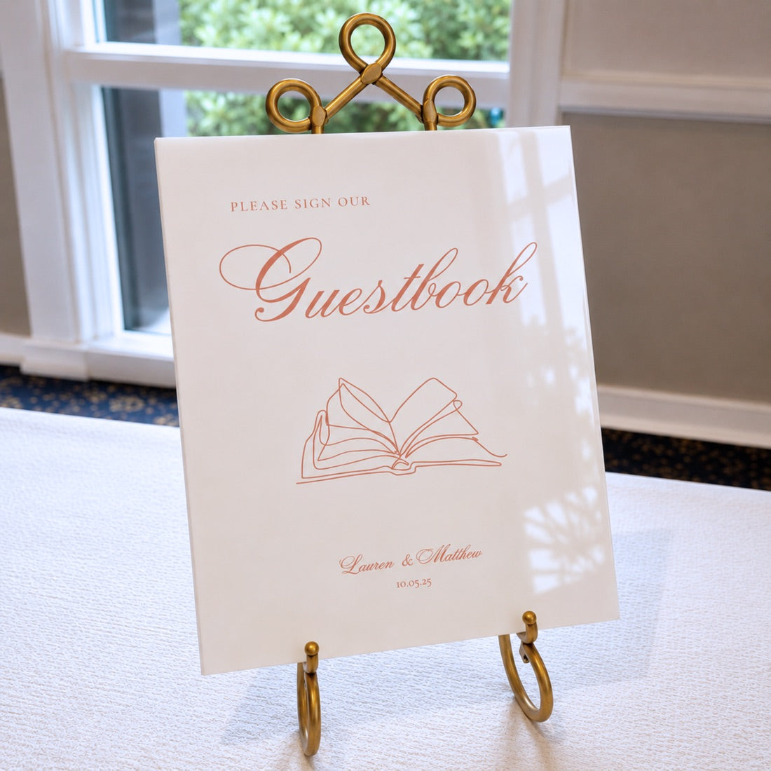 Gathurr wedding signage