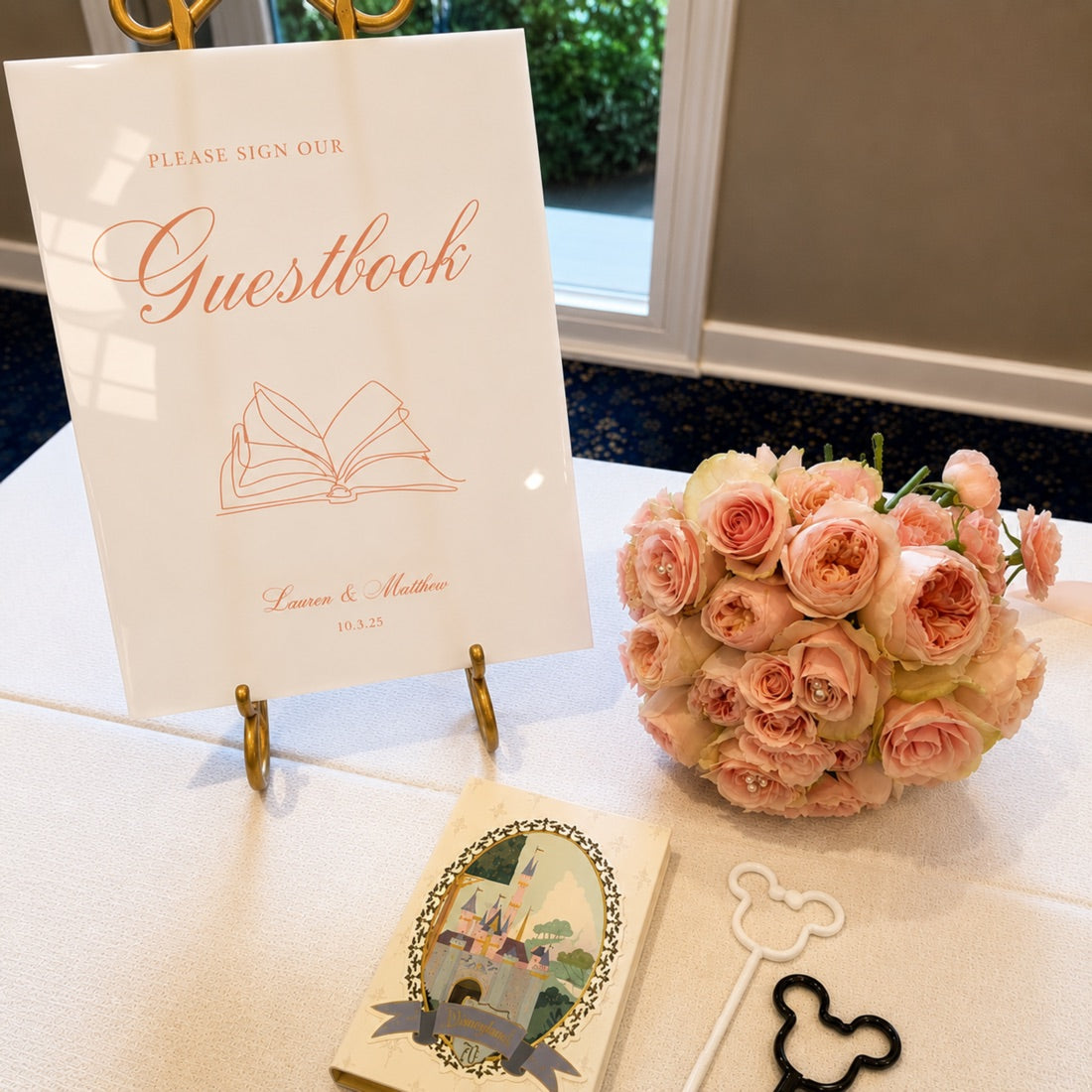 Gathurr wedding signage
