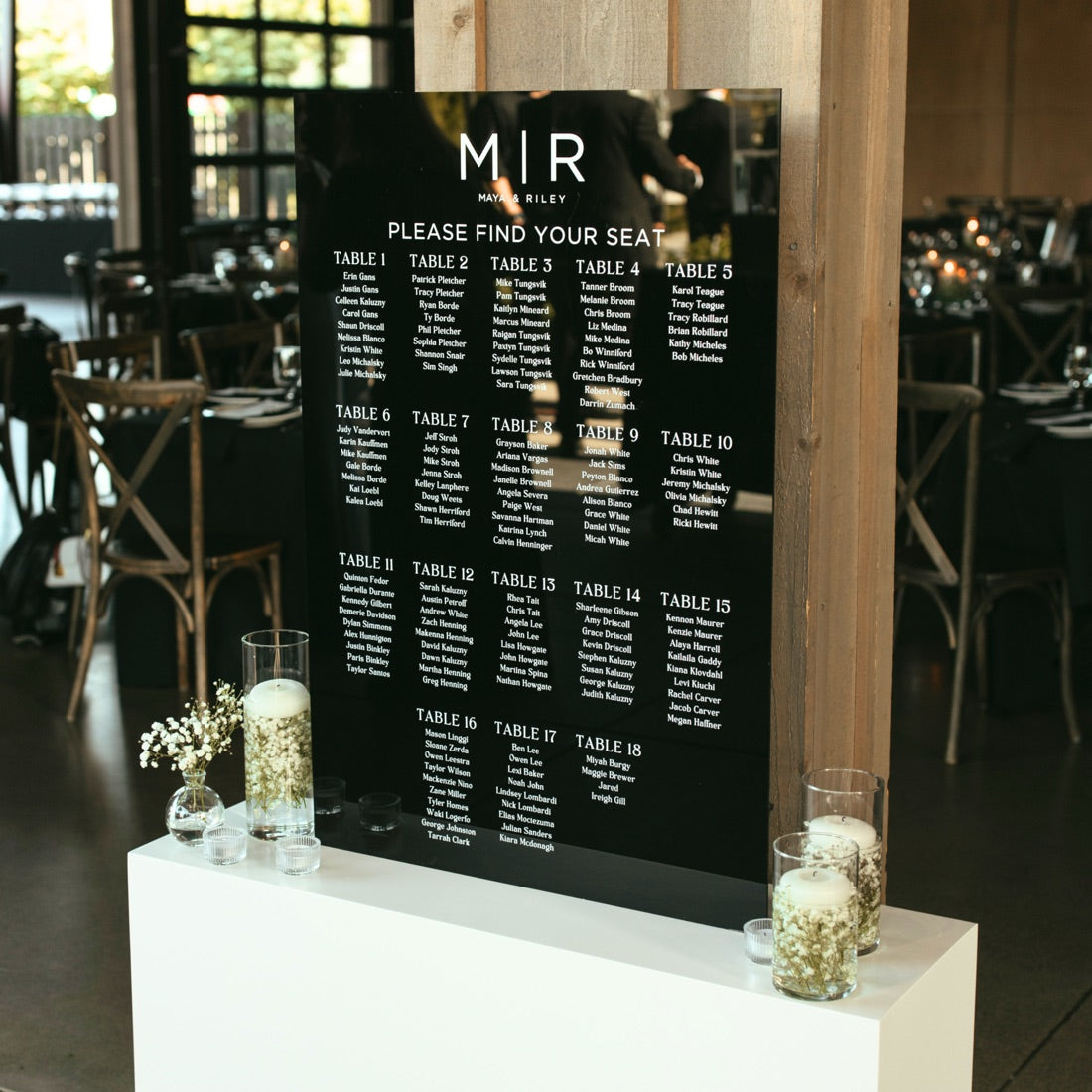 Gathurr wedding signage