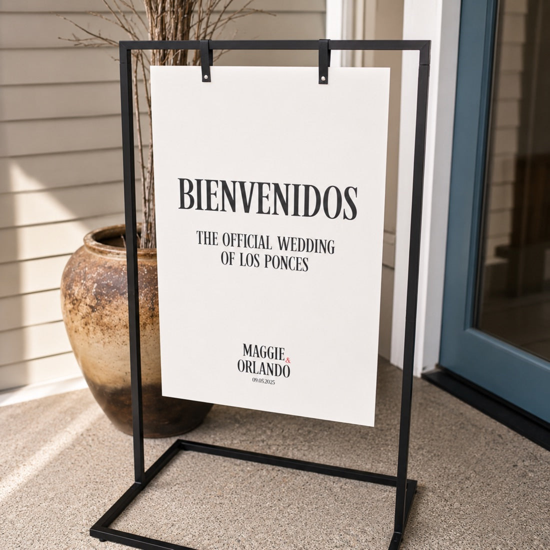 Gathurr wedding signage