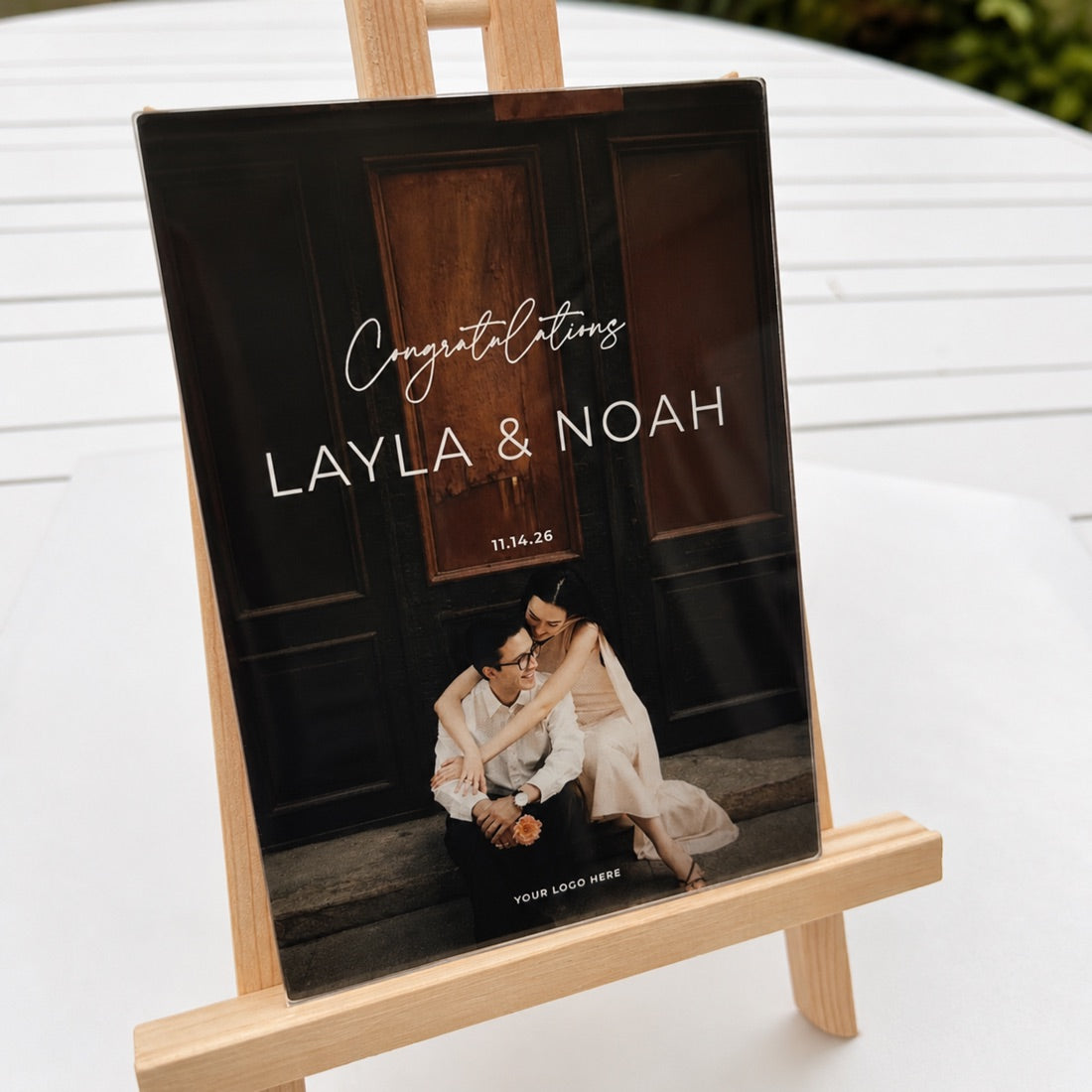 Gathurr wedding signage